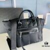 6930b4996e68136f4d9adcb9 New Size: 44 cm at the opening, 28 cm at the base, height 24 cm, width 17 cm, Model 2347, Stockpiling PRADA Down Bag for Winter
