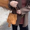 Prada New Suede Brown Collection with Box