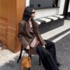 Prada New Suede Brown Collection with Box