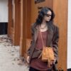 Prada New Suede Brown Collection with Box