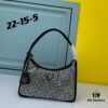 6930b4a56e68136f4d9adcd5 Prada 2021 New Sparkling Rhinestone Hobo Bag with Box