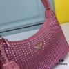 6930b4a76e68136f4d9adcdb Prada 2021 New Sparkling Rhinestone Hobo Bag with Box