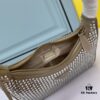 Prada 2021 New Sparkling Rhinestone Hobo Bag with Box