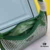 Prada 2021 New Sparkling Rhinestone Hobo Bag with Box