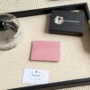 6930b4bf6e68136f4d9add0e Prada Best-Selling Card Holder Unisex Mini Wallet in Black 1MC025 Triangle Logo Series Nine Colors Available