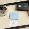 Prada Bestselling Card Holder Unisex Mini Card Case Black Model 1MC025 Triangle Logo Series Nine Colors Available