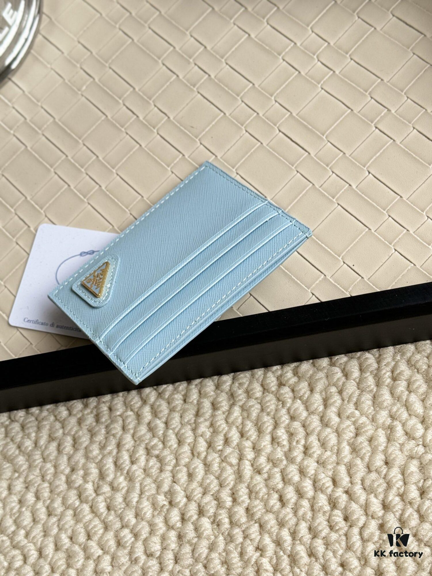 6930b4ce6e68136f4d9add29 Prada Best-Selling Card Holder Unisex Mini Wallet in Black 1MC025, Cross-Grain Calfskin with Triangular Logo, 6 Card Slots and Central Compartment