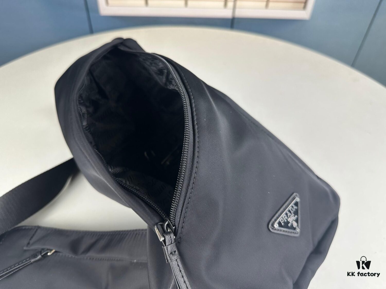 6930b4da6e68136f4d9add3f PRADA! 100% Authentic! Latest Model Chest Bag, Shoulder Bag! Imported Parachute Waterproof Fabric, Genuine Lamborghini Zipper, Pure Brushed Metal Hardware, Two Front Zippered Pockets, Lined with Imported Velvet Filling for a Soft, Elastic and Flexible Feel – Absolutely Amazing!