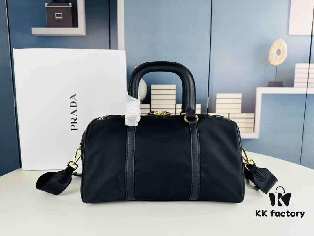 6930b4f06e68136f4d9add72 Prada Re-Edition 1978 Medium Size Recycled Nylon and Saffiano Leather Handbag with Box | Official Website Image! Store Display