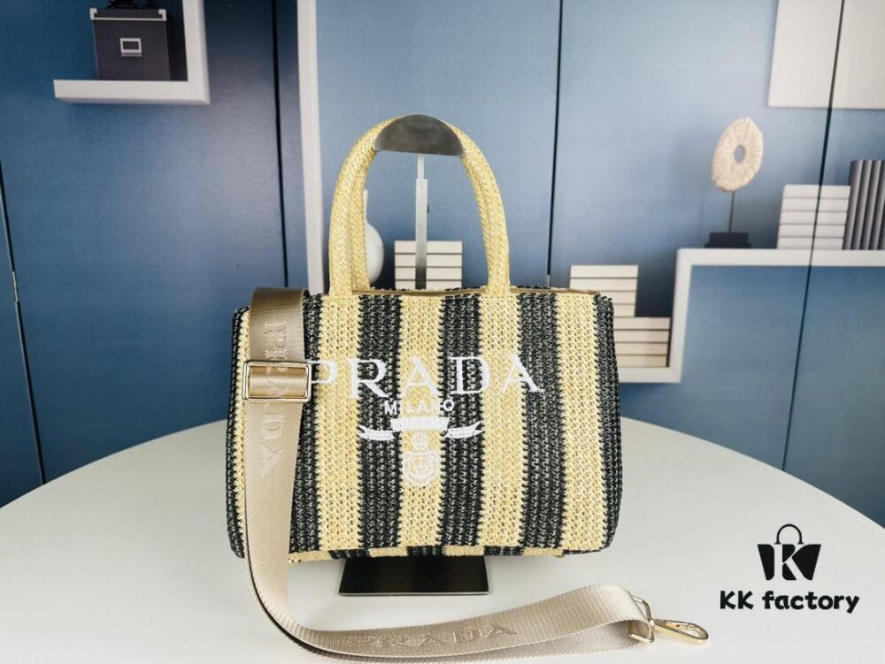 6930b5086e68136f4d9add9e Prada Beautiful Wicker Basket Bag – A Charming Summer Essential with Straw and Leather Design