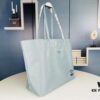 6930b50e6e68136f4d9addaa Prada Nylon Tote Bag, Black Lightweight Nylon Tote, Spacious 40L Size Fits Large Laptop