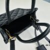 6930b51c6e68136f4d9addcb New Small Size Prada Embroidered Fabric Tote Bag in Box (with Long Strap)