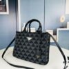6930b51d6e68136f4d9addcd New Medium Prada Embroidered Fabric Tote Bag (with Long Strap)