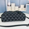 6930b5226e68136f4d9addd8 New Medium Prada Embroidered Fabric Tote Bag (with Long Strap)