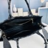 6930b5266e68136f4d9adde1 New Large Size Prada Embroidered Fabric Tote Bag (With Long Shoulder Strap)
