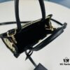 6930b5286e68136f4d9adde5 New Small Size Prada Embroidered Fabric Tote Bag in Box (with Long Strap)