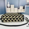 6930b52b6e68136f4d9addeb New Medium Prada Embroidered Fabric Tote Bag with Long Shoulder Strap