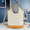 6930b5386e68136f4d9ade07 Large Size Prada New Linen Blend Tote Bag