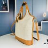 6930b5396e68136f4d9ade08 Large Size Prada New Linen Blend Tote Bag