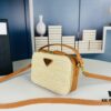 6930b5406e68136f4d9ade17 PRADA Woven Style Beautiful Bag with Box, Size 19x12x6, Model No. 2427