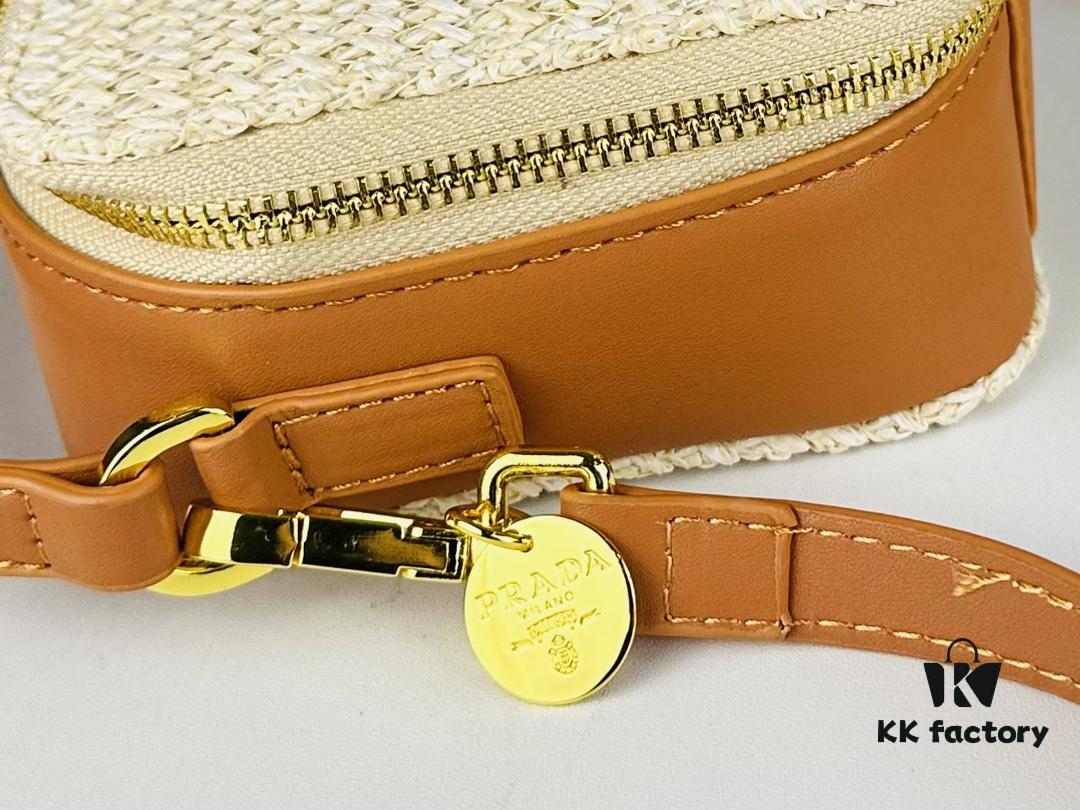 6930b5426e68136f4d9ade1d PRADA Woven Style Beautiful Bag with Box, Size 19x12x6, Model No. 2427