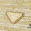 Prada Hobo Combo Straw Woven Limited Edition Three-in-One Small Size Beach Bag with Box