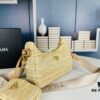 6930b54d6e68136f4d9ade36 Large Size Prada Hobo Combo Raffia Woven Limited Edition Three-in-One Beach Bag with Box