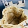 6930b5526e68136f4d9ade40 Prada Raffia Woven Bucket Bag with Box