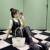 6930b5596e68136f4d9ade4e Prada Mini Tote with Box, 24 New Arrival! Known as the 'Little Vegetable Basket', Made of Cow Leather with Triangle Logo, Exceptionally Minimalist and Versatile