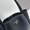 6930b55f6e68136f4d9ade59 Prada Mini Tote with Box, 2024 New Arrival, Known as the 'Little Vegetable Basket', Made of Calf Leather with Triangle Logo, Exceptionally Minimalist and Versatile