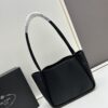 6930b55f6e68136f4d9ade5a Prada Mini Tote with Box, 2024 New Arrival, Known as the 'Little Vegetable Basket', Made of Calf Leather with Triangle Logo, Exceptionally Minimalist and Versatile