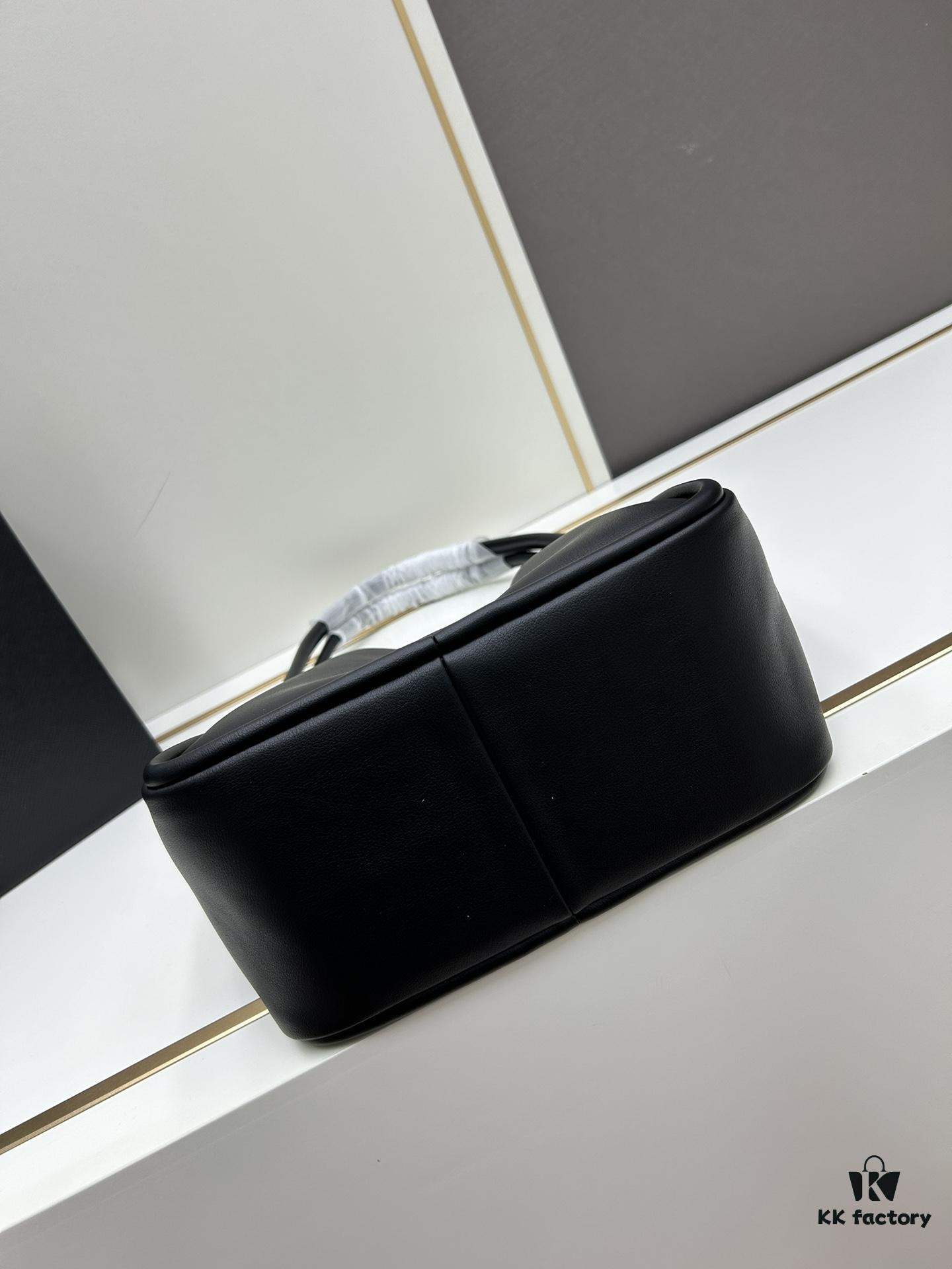 6930b55f6e68136f4d9ade5b Prada Mini Tote with Box, 2024 New Arrival, Known as the 'Little Vegetable Basket', Made of Calf Leather with Triangle Logo, Exceptionally Minimalist and Versatile