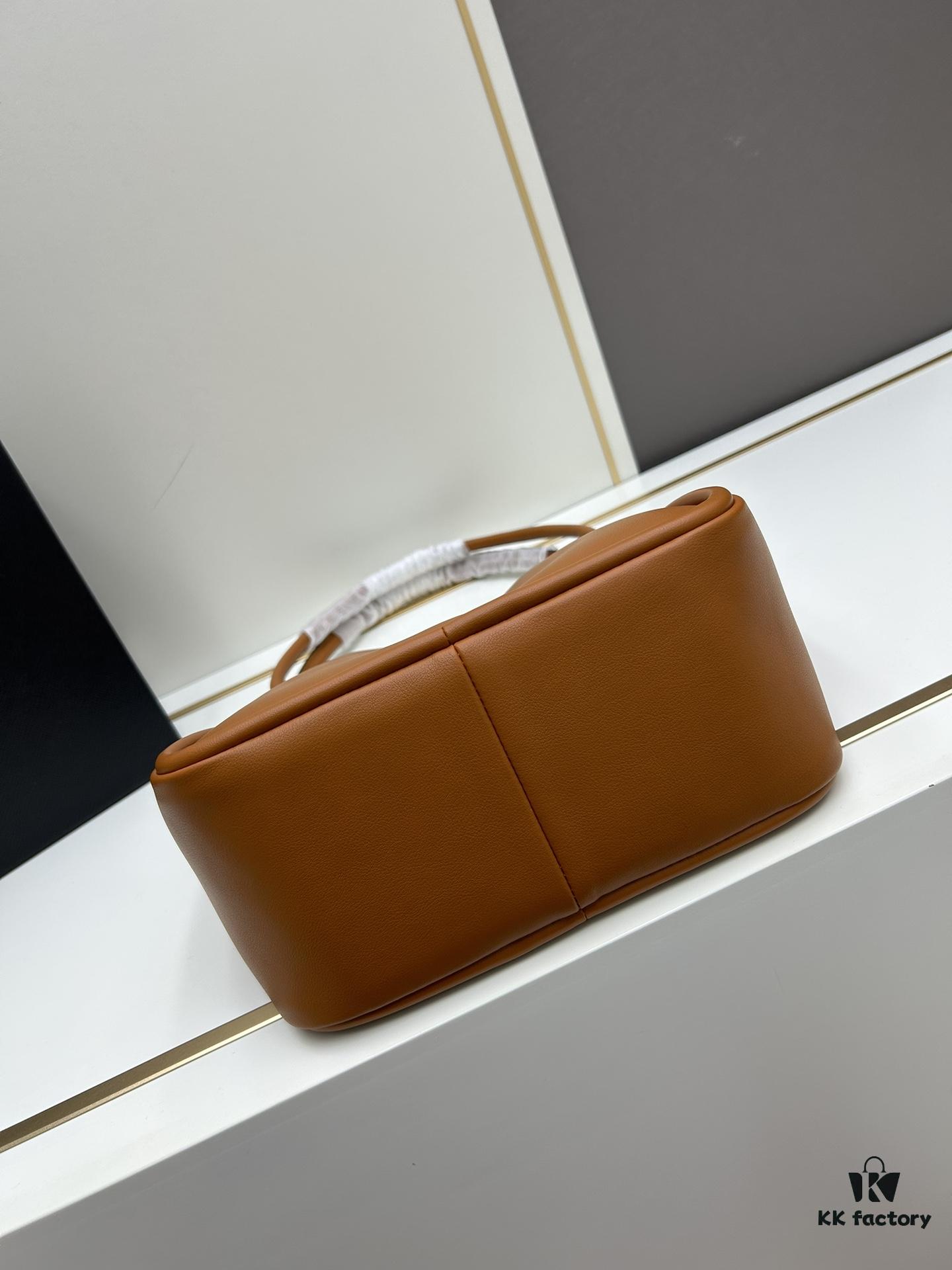 6930b5656e68136f4d9ade63 Prada Mini Tote Bag 24 New Arrival, Often Called the 'Little Vegetable Basket', Made of Cow Leather with Triangle Logo, Minimalist Design, Comes with Box