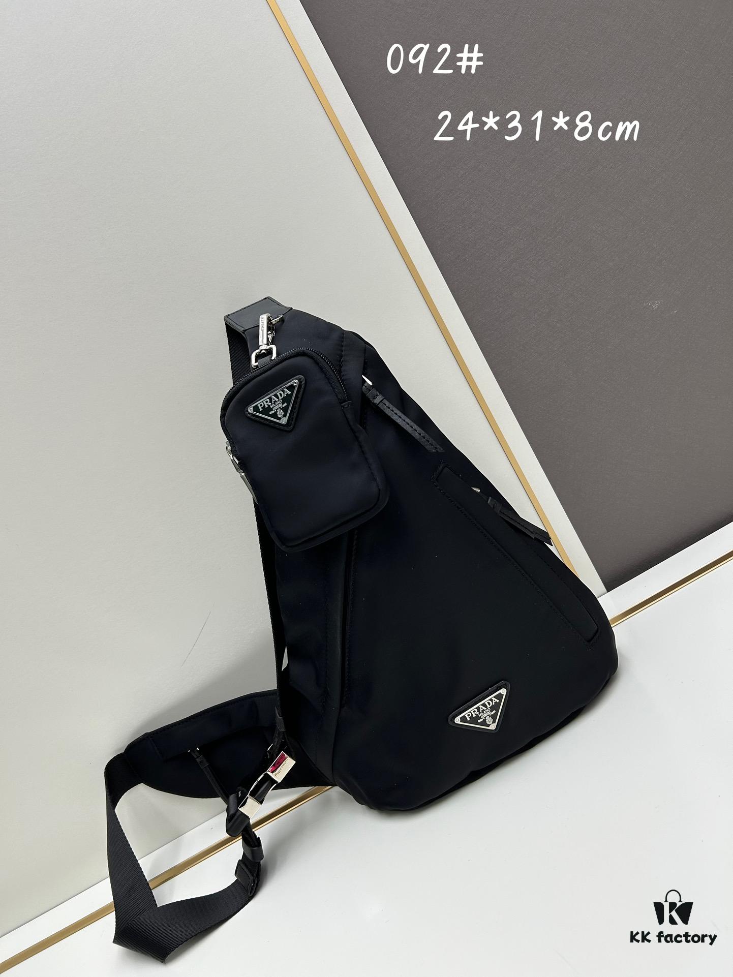 PRADA! 100% Authentic! Latest Model Chest Bag Shoulder Bag!