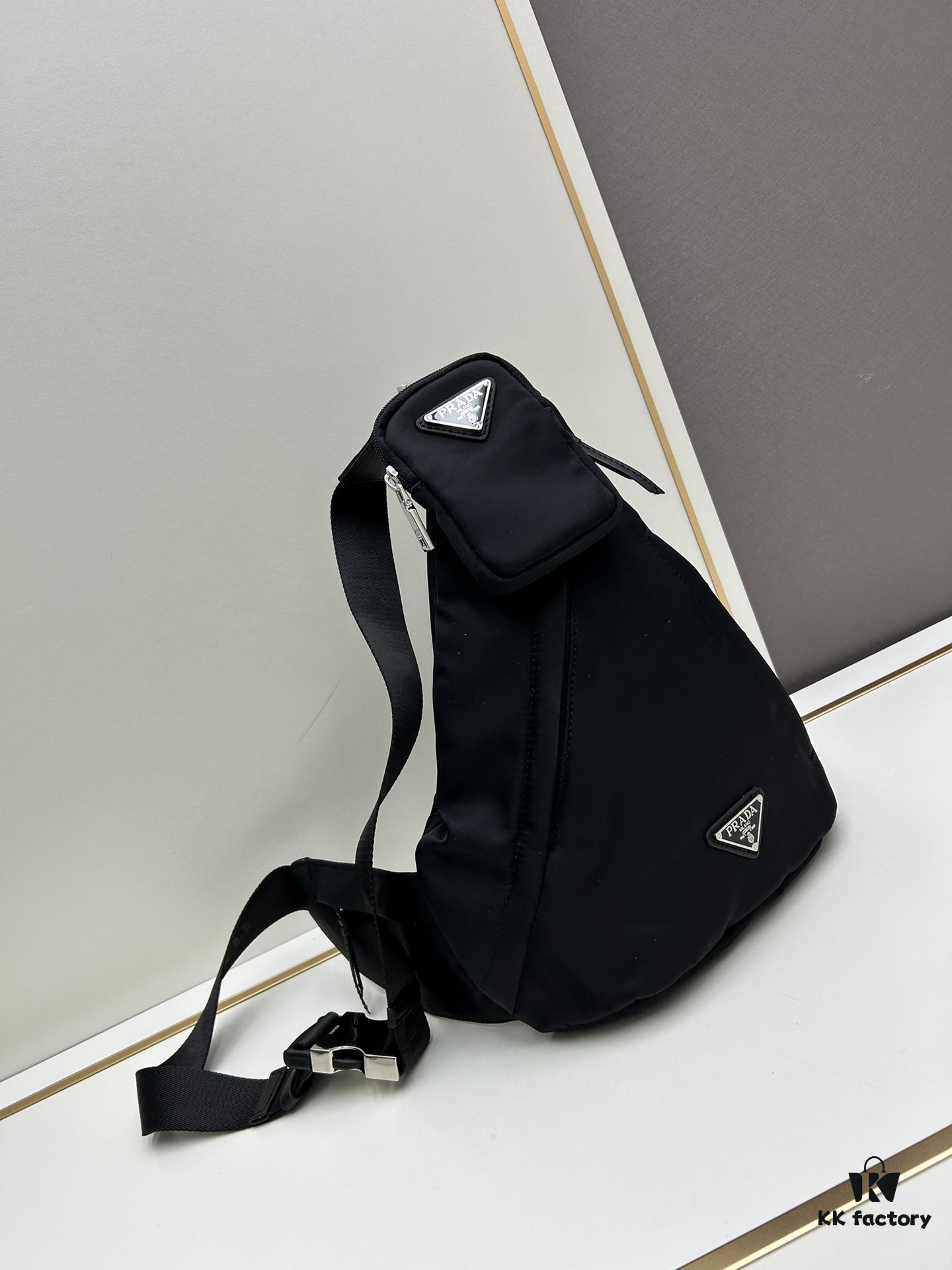 PRADA! 100% Authentic! Latest Model Chest Bag Shoulder Bag!
