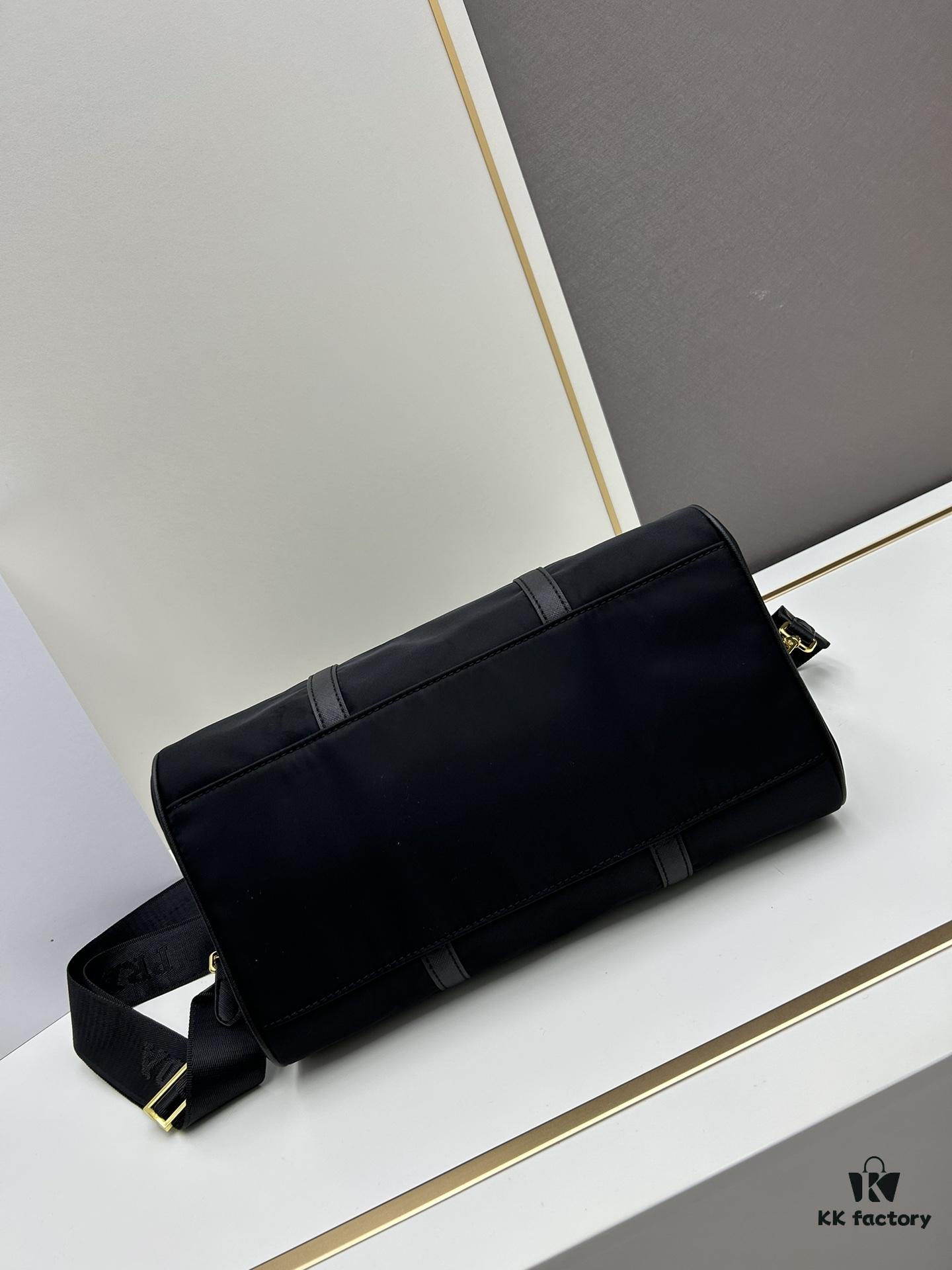 6930b5966e68136f4d9adec0 Prada Re-Edition 1978 Medium Size Recycled Nylon and Saffiano Leather Handbag with Box ||| Official Website Image! Store Display