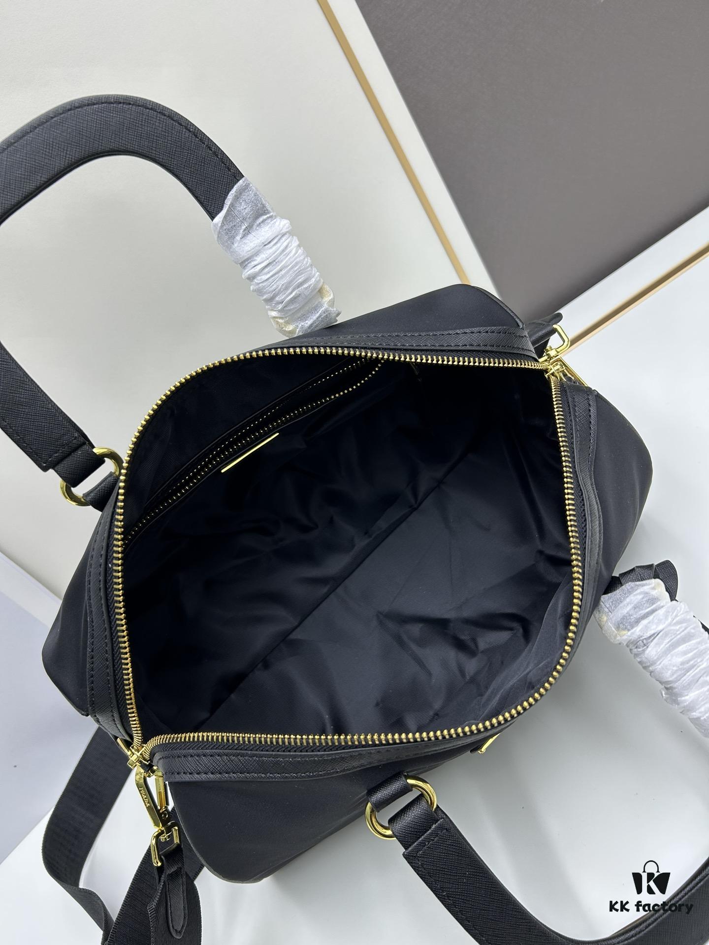 6930b5986e68136f4d9adec2 Prada Re-Edition 1978 Medium Size Recycled Nylon and Saffiano Leather Handbag with Box ||| Official Website Image! Store Display