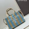 6930b5a76e68136f4d9adee1 Prada Beautiful Wicker Basket Bag, Embrace the Summer with the Prada Rattan and Leather Tote