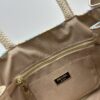 Prada Beautiful Wicker Basket Bag – Embrace the Summer with the Stylish Prada Rattan and Leather Tote