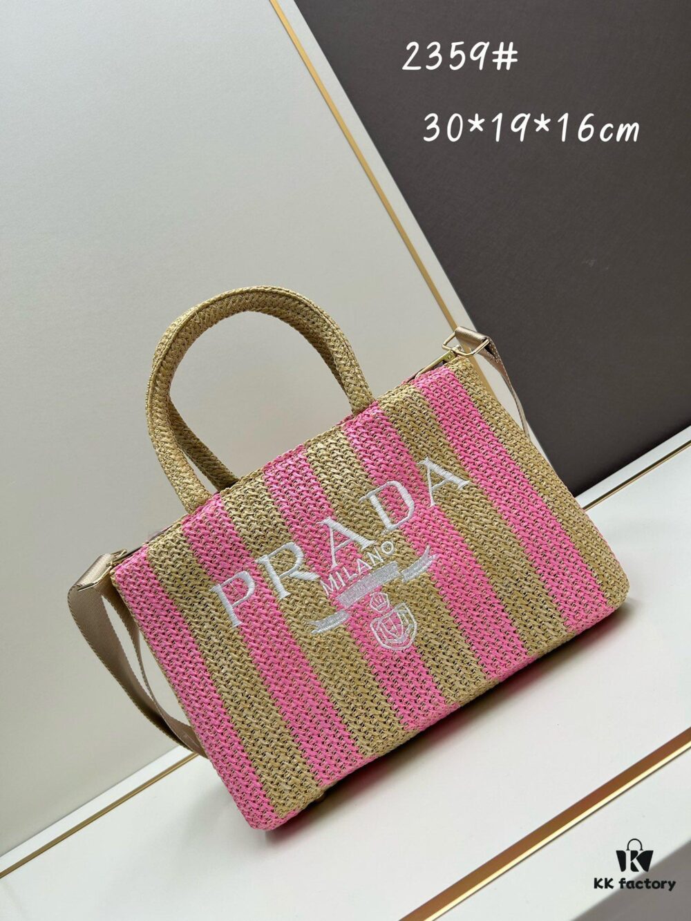 6930b5ad6e68136f4d9adeeb Prada Beautiful Wicker Basket Bag, Embrace the Summer with the Prada Raffia and Leather Tote