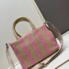 6930b5af6e68136f4d9adeed Prada Beautiful Wicker Basket Bag, Embrace the Summer with the Prada Raffia and Leather Tote