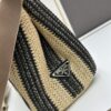 6930b5b86e68136f4d9adef7 Prada Beautiful Wicker Basket Bag, Embrace the Summer with the Prada Raffia and Leather Tote