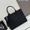 6930b5c06e68136f4d9adf02 New Large Size Prada Embroidered Fabric Tote Bag (with Long Strap)