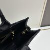 6930b5c26e68136f4d9adf08 New Large Size Prada Embroidered Fabric Tote Bag (with Long Strap)