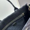 6930b5c66e68136f4d9adf0c New Large Size Prada Embroidered Fabric Tote Bag (with Long Strap)