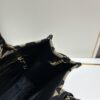 6930b5c96e68136f4d9adf13 New Large PRADA Embroidered Fabric Tote Bag (Medium Size) with Long Adjustable Saffiano Leather Strap