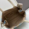 Prada Beautiful Wicker Basket Bag – Embrace the Summer with the Stylish Prada Rattan and Leather Tote
