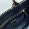 6930b5d56e68136f4d9adf29 New Medium Prada Embroidered Fabric Tote Bag with Long Shoulder Strap