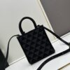6930b5d76e68136f4d9adf2d New Small Model Prada Embroidered Fabric Tote Bag Medium Size with Box (with Long Strap)