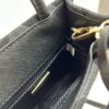 6930b5db6e68136f4d9adf32 New Small Model Prada Embroidered Fabric Tote Bag Medium Size with Box (with Long Strap)